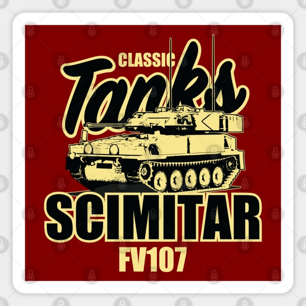 FV107 Scimitar Magnet by TCP